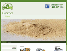 Tablet Screenshot of greenercrew.com